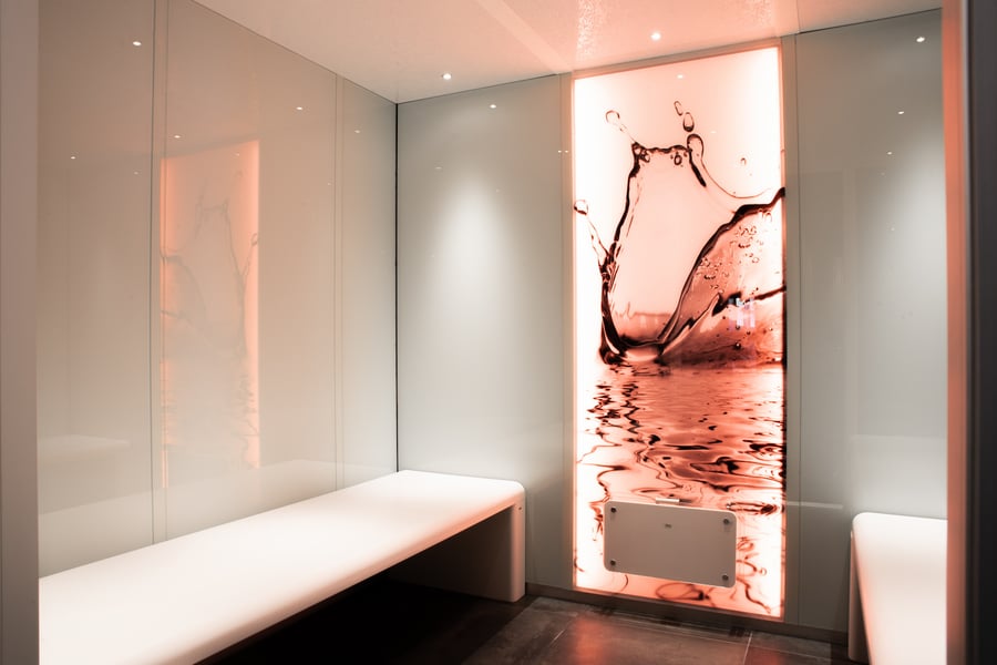 Tylö Calmar Stadshotell Panacea Steam bath